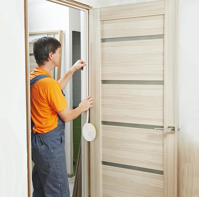 CloudBuyer Door Weather Stripping, Soundproof Insulation Seal Strip - Image 6