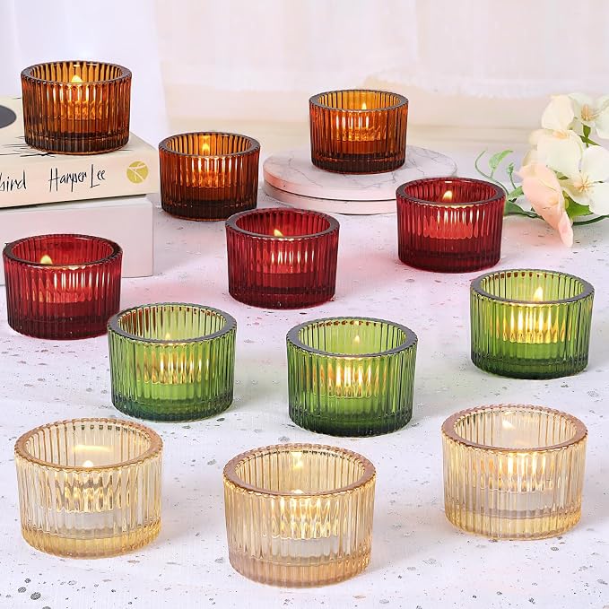 24 Pack Tealight Candle Holders by LOVELIGHTLOVELIFE