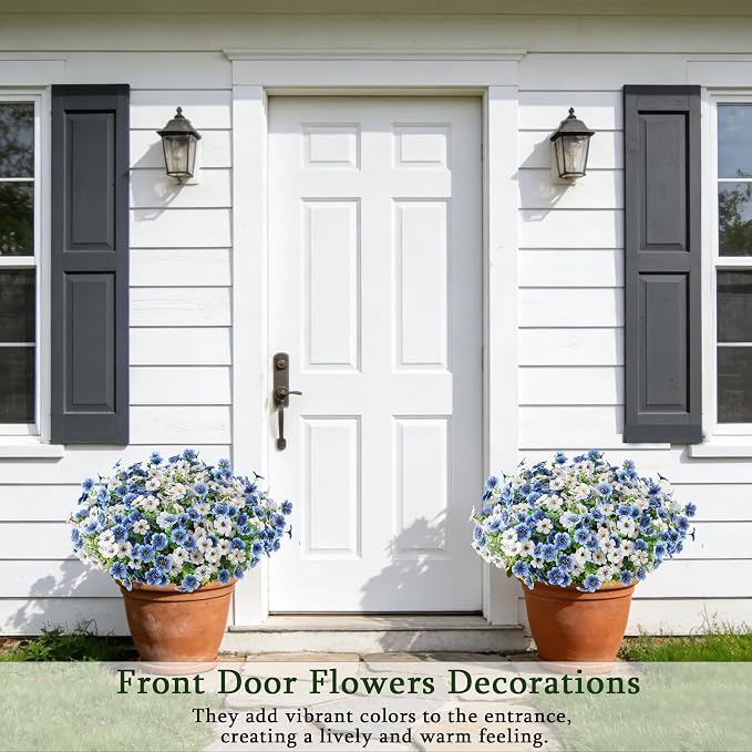 16PCS UV Resistant Artificial Flowers - Image 4