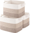 OIASKET Storage Basket for Organizing, Woven Baskets for Storage, Rectangle by OIASKET