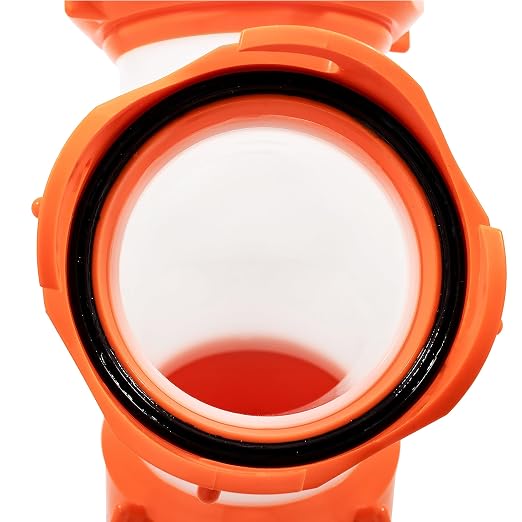 Camco RhinoFLEX Camper/RV Wye Sewer Hose Fitting Features 360Degree Swivel Ends - Image 6