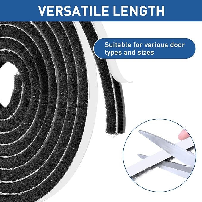 Self-Adhesive Soundproofing Weather Stripping - Image 3
