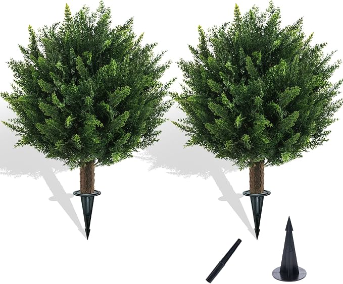 Chillchard 2 Pack UV Resistant Fake Bushes - Image 7