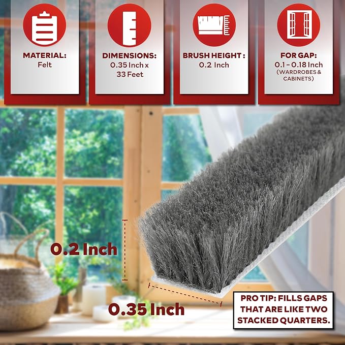 XFasten Self Adhesive Weather Stripping - Image 2