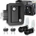 RV Door Lock Set, for RV Camper, Travel Trailer Entrance Front Door, 1 Plastic by TrampgiK