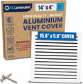14x4 Aluminum Wall Ceiling Air Return Vent Cover HVAC Rustproof Grille by ACLAMINAIRE