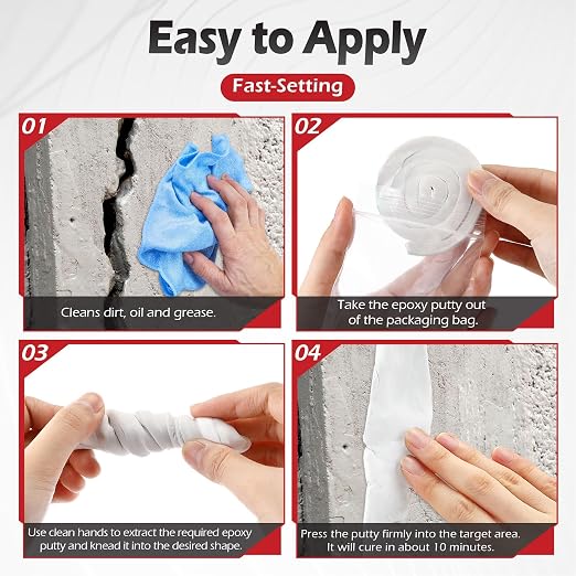 1 Pack Moldable Silicone Putty 1.5 ft x 0.32 in White | Non Hardening Multi - Image 6