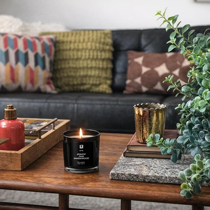 Lulu Candles | Evergreen Yuzu | Luxury Scented Soy Jar Candle | Hand Poured in - Image 6