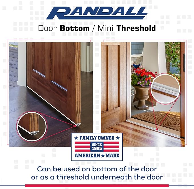 36" Mini Threshold or Door Bottom 1 1/4" Wide - Image 3