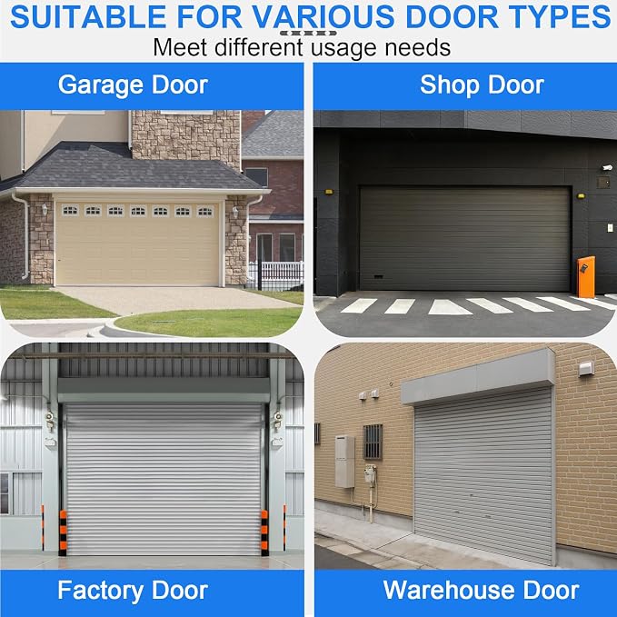 alophoty 18 FT Garage Door Seal Bottom Kit - Image 8