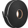 Kikerike Self Adhesive Foam Tape Weatherstrip 1/4In x 1/4In x 50Ft High Density by Kikerike