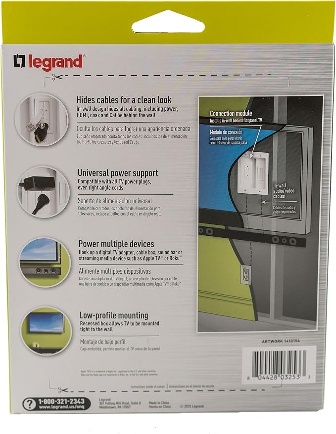 Legrand – OnQ in-Wall Cable Management Kit - Image 10