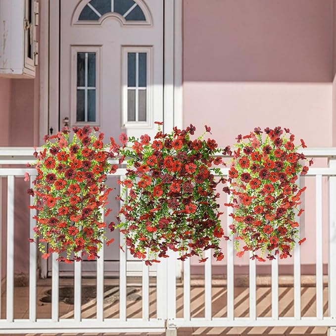 ZFProcess Artificial Hanging Flowers - Image 5