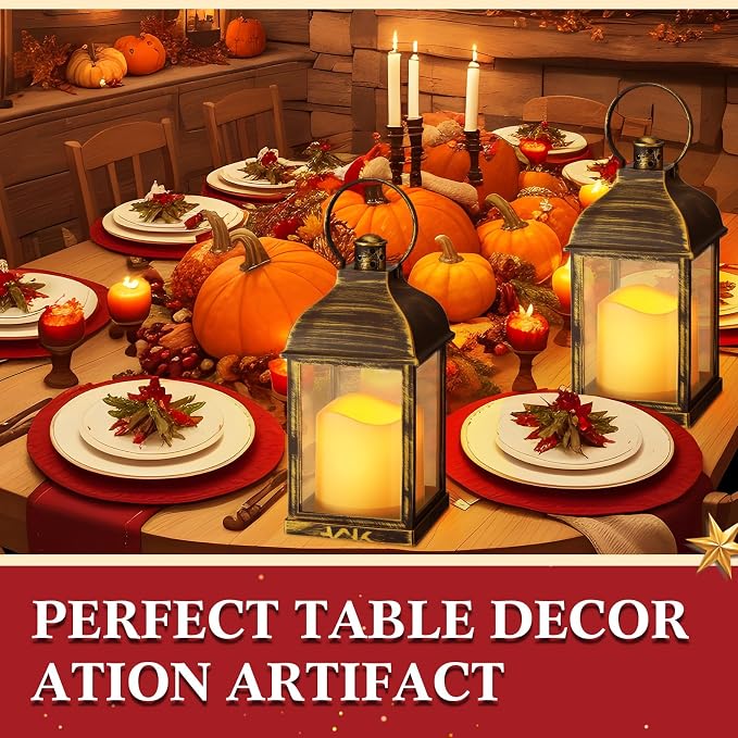 8 Pcs 10 inch Decorative Candle Lantern Bulk - Image 6