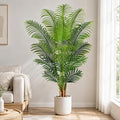 5ft Artificial Palm Tree Indoor Plant Tall Fake Tropical Paradise Palm Tree in by Keeplush
