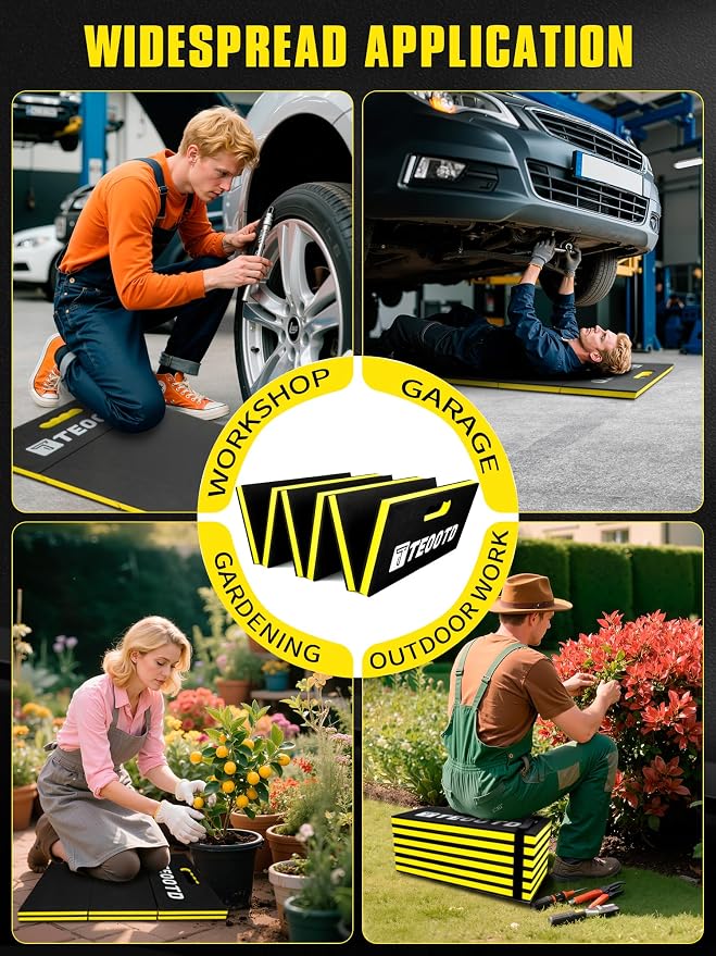 1.2" Extra Thick Foldable Mechanic Kneeling Pad - Image 7