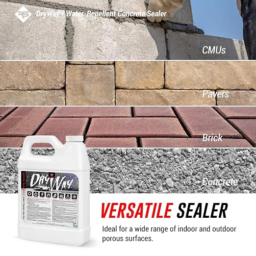 DryWay Silane Siloxane Penetrating Concrete Driveway Sealer, Natural Finish | - Image 7