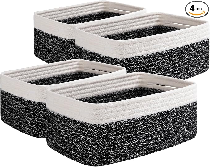 OIAHOMY 4 PACK 7L Storage Baskets by MasterofSpaceOptimization