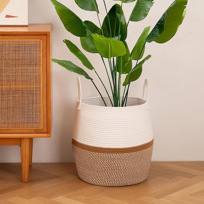 OIAHOMY 60L Blanket Basket - Image 6