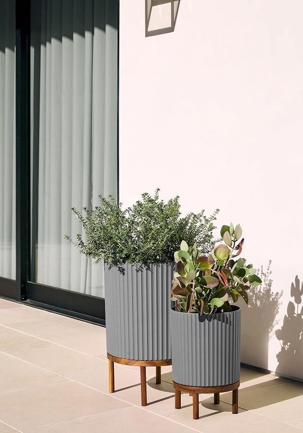 Veradek Demi Series Raised Duo Planters - Image 6