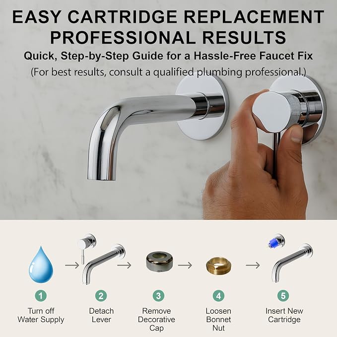 K35A Faucet Cartridge, Replacement Cartridge Compatible - Image 4