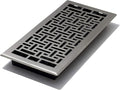 Decor Grates AJH614-NKL Oriental Floor Register, 6-Inch by 14-Inch by DecorGrates