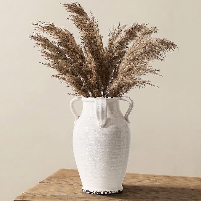 Vaseking White Ceramic Vase - Image 4