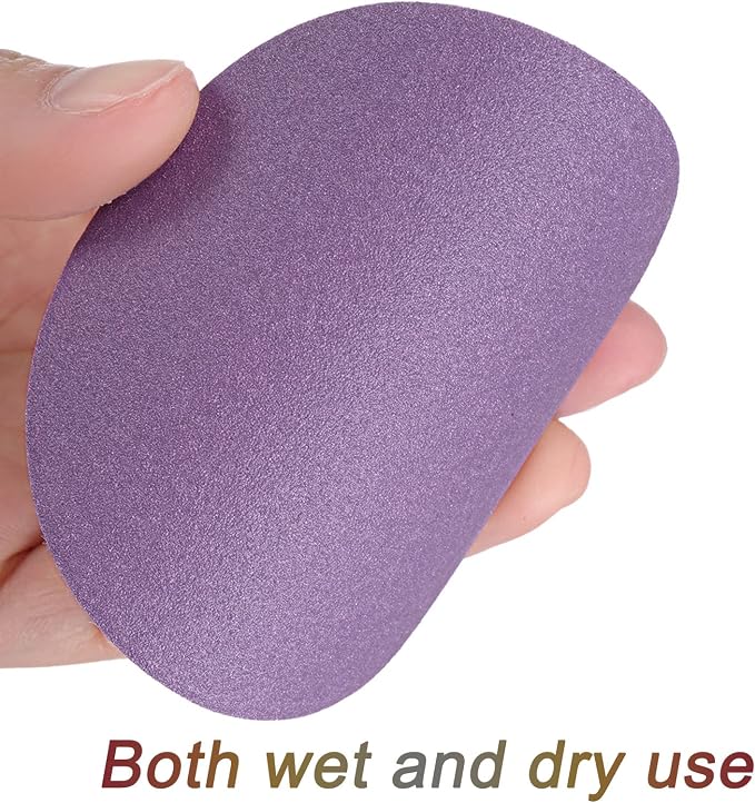 uxcell 30Pcs 3" Purple Sanding Discs 240 Grits Hook and Loop Sand Paper | - Image 3