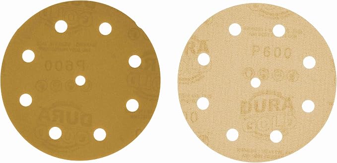 Dura-Gold Premium 5" Gold Sanding Discs - Image 2