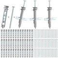 Frienda 50 Pcs Heavy Duty Drywall Anchors Self-Drilling Drywall Toggle Bolts by Frienda