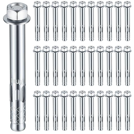 100 Pack 3/8" x 3" Sleeve Anchors by Otoolling