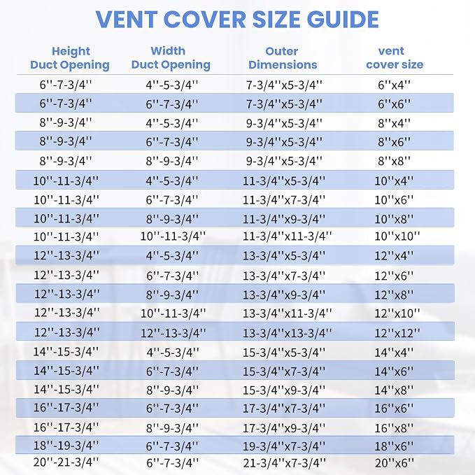 16 x 6 Inch Air Vent Covers for Wall or Ceiling - Image 8