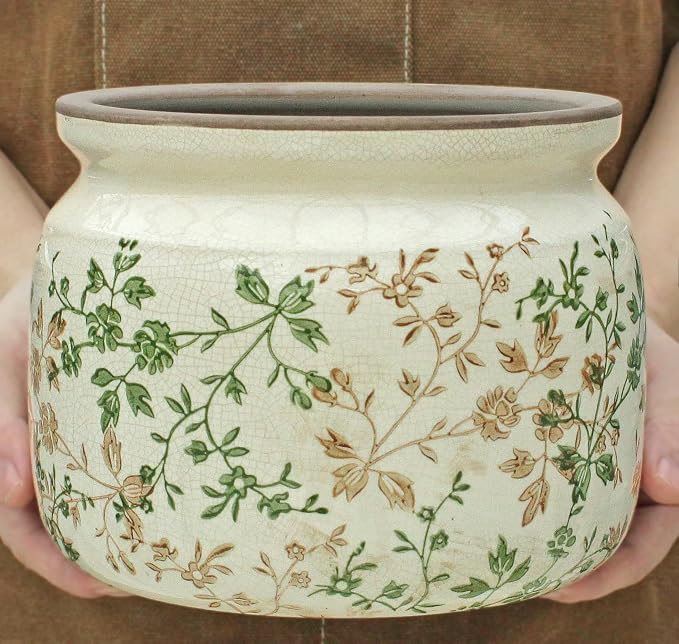 Country Cottage Ceramic Plant Pots - Image 4