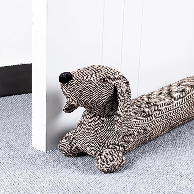 Dog Under Door Draft Stopper Heavy Duty, 3LB 36 Inch Decorative Fabric Door - Image 7