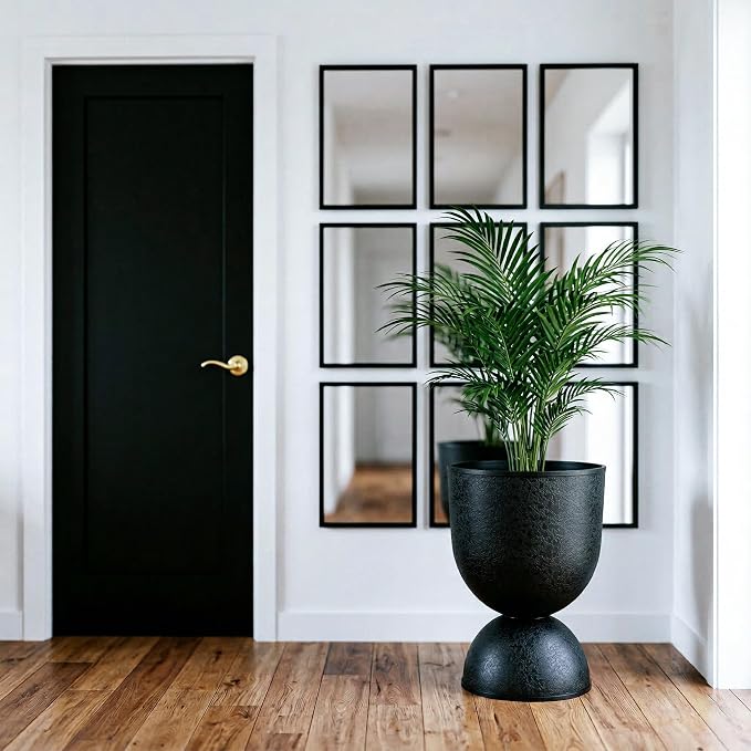 KOL Planters Flower Pots, Plastic Urn Planters - Image 8