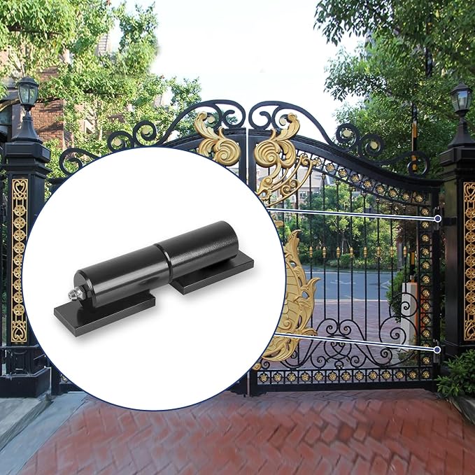 4-Pack Barrel Gate Hinge 5 inches Heavy Duty Weld-On Install Fence 450 Lbs - Image 6