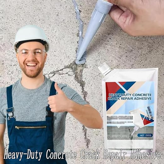 Heavy-Duty Concrete Crack Repair Adhesive, Self Leveling Concrete Crack Filler - Image 2