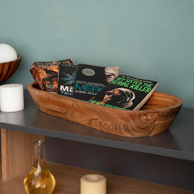 Wooden Dough Bowl - Image 7