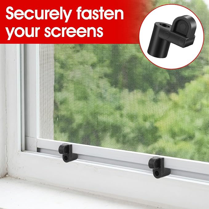 24 Pack 3/8 Inch Offset Window Screen Clips - Image 7