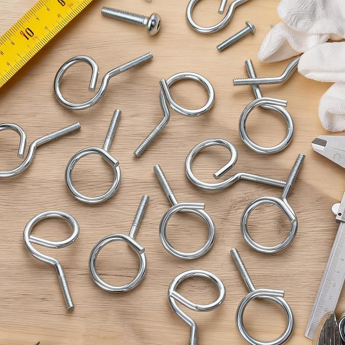 2" Bridle Rings 30 PC 1/4"-20 Threaded, Cable & Wire Support, Heavy Duty Steel - Image 6