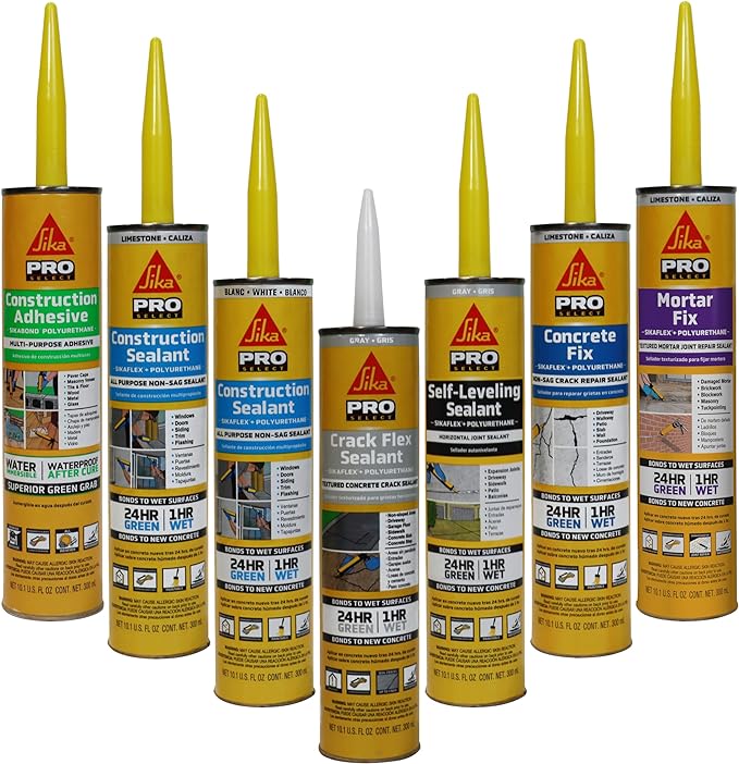 SIKA Sikaflex Self-Leveling Sealant, 10.1 Oz, Quick-Curing, Waterproof & - Image 2