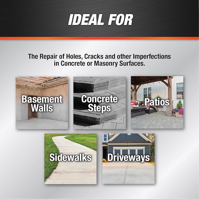 DAP Ready-Mixed Concrete Patch, 32 Oz - Image 4