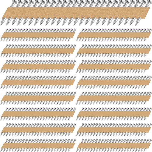 Zonon 3000 Count Joist Hanger Nails 1-1/2 Inch x. 131 Inch Metal Connector Nails by Zonon