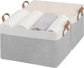 StorageWorks Fabric Storage Bins, Extra Large, Metal Frame, Collapsible by StorageWorks