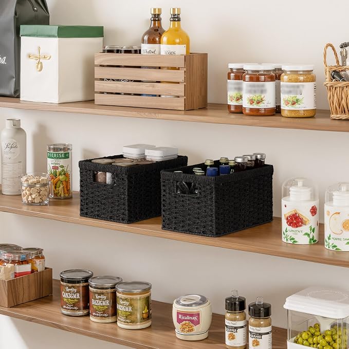 StorageWorks Wicker Storage Baskets - Image 6