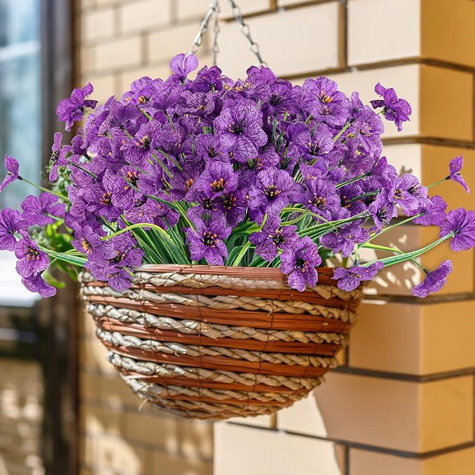 ColoPlay 24 Deep Purple Bundles Artificial Flowers - Image 4