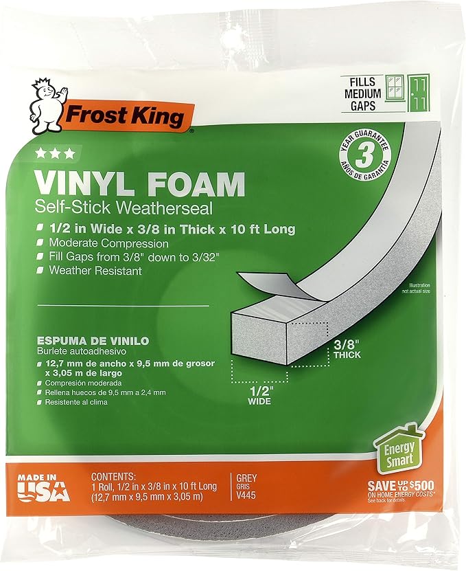 Frost King Vinyl Foam Tape - Image 2