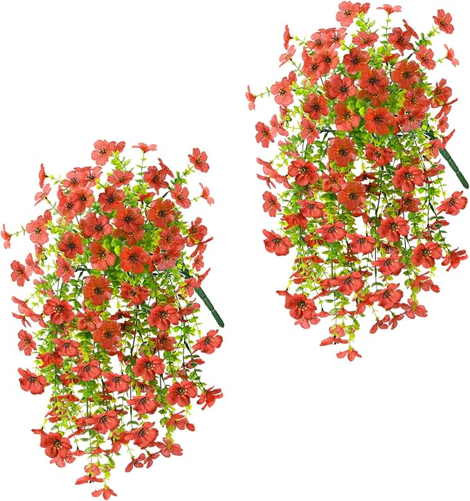 ZFProcess Artificial Hanging Flowers - Image 3