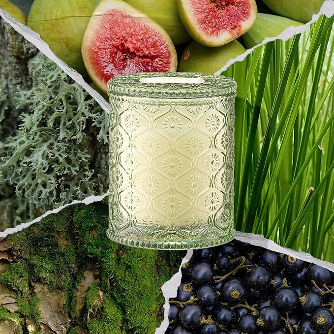 LA JOLIE MUSE Kyoto Vine Moss Scented Candle - Image 2