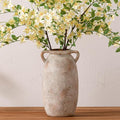 Dobbyby Ceramic Flower Vase 12 inch Farmhouse Rustic Vase Decorative Pottery by Dobbyby